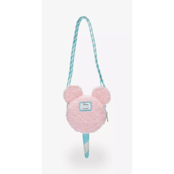 NWT Loungefly Disney Minnie Mouse Cotton Candy Crossbody - Picture 5 of 5